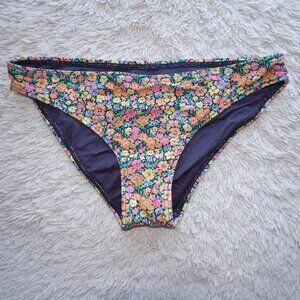 Women's Size XS Rip Curl Afterglow Floral Full Coverage Bikini Pant, Like New